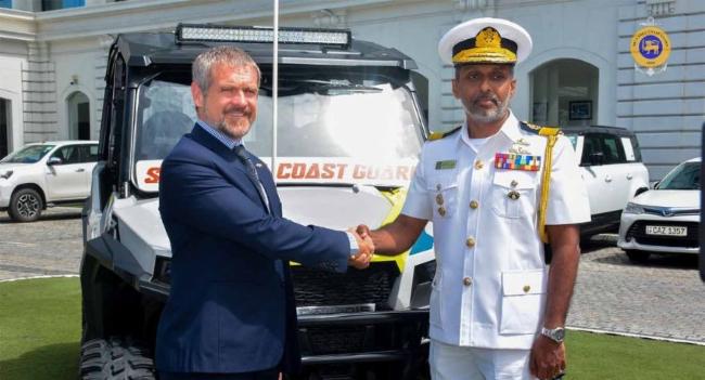 Australia Donates ATVs & Drones to Coast Guard